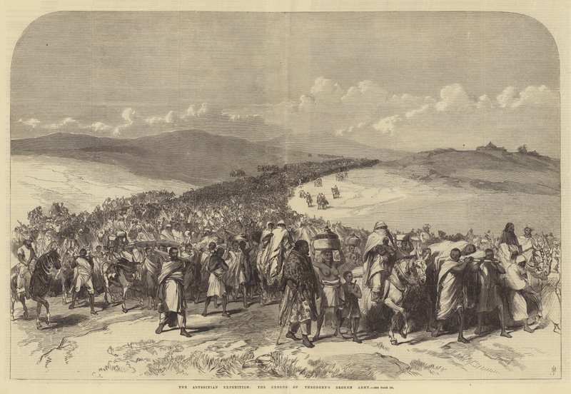 The Abyssinian Expedition, the Exodus of Theodore