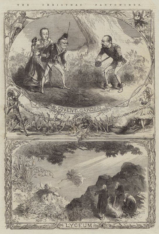 The Christmas Pantomimes by Sir John Charles Robinson