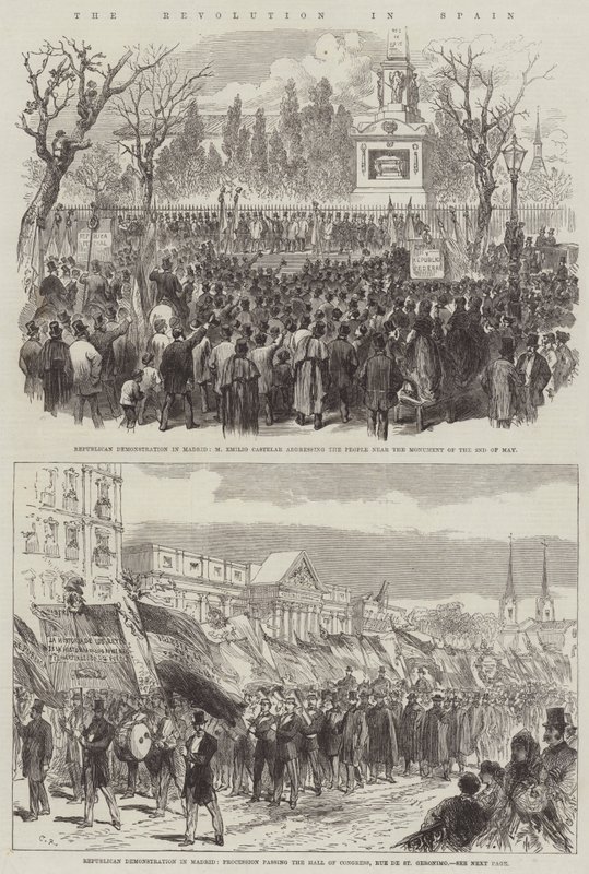 The Revolution in Spain by Sir John Charles Robinson