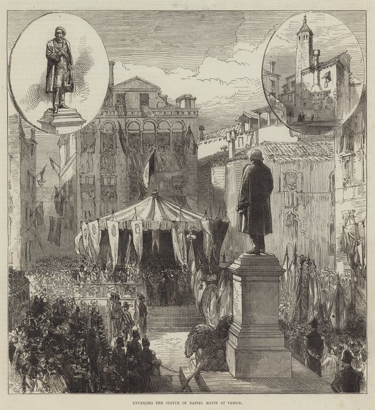 Unveiling the Statue of Daniel Manin at Venice by Sir John Charles Robinson