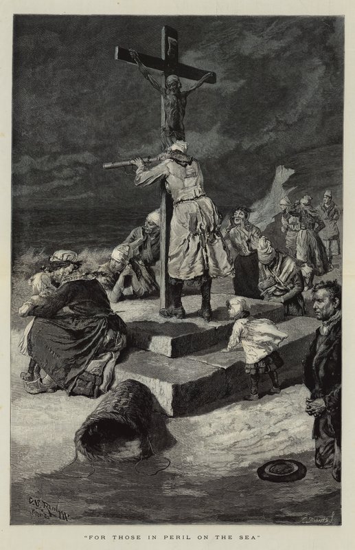For Those in Peril on the Sea by Charles Stanley Reinhart