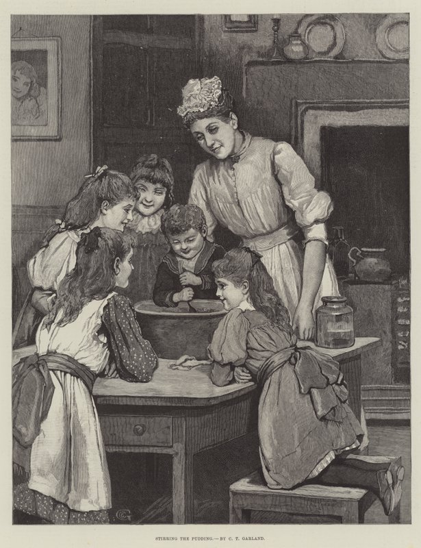 Stirring the Pudding by Charles Trevor Garland