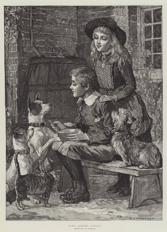 Who Speaks First by Charles Trevor Garland