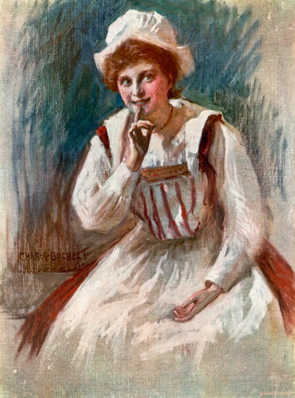 Twelfth Night: Maria, Miss Zeffie Tilbury by Charles A. Buchel