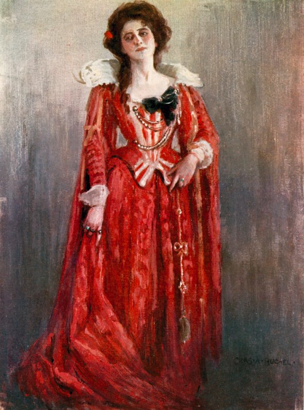Twelfth Night: The Countess Olivia, Miss Maud Jeffries by Charles A. Buchel