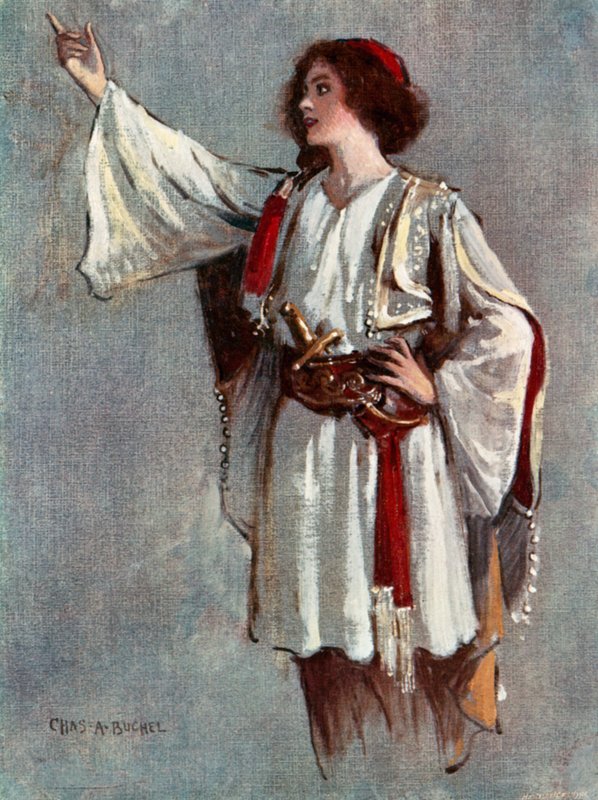 Twelfth Night: Viola, Miss Lily Brayton by Charles A. Buchel
