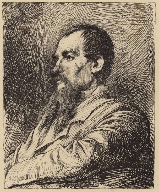 Captain Burton by Charles Albert Waltner