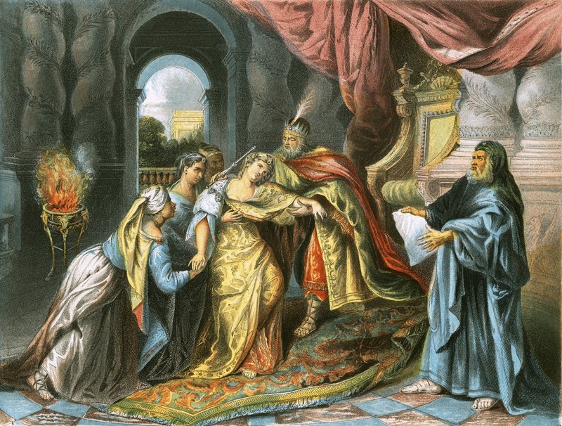 Esther Before Ahasuerus by Charles Antoine Coypel