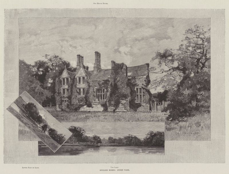 English Homes, Stoke Park by Charles Auguste Loye