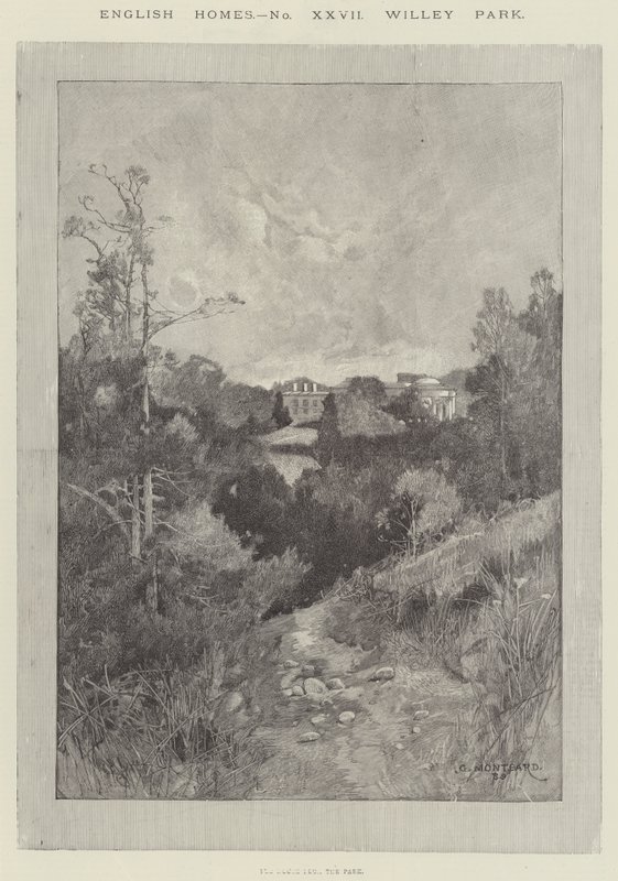 English Homes, Willey Park by Charles Auguste Loye