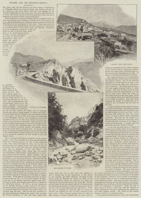 Grasse and Its Neighbourhood by Charles Auguste Loye