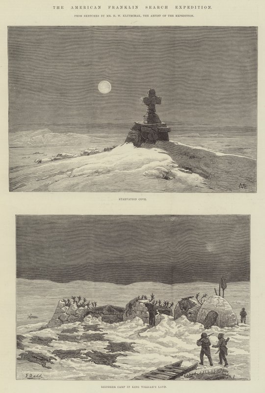 The American Franklin Search Expedition by Charles Auguste Loye