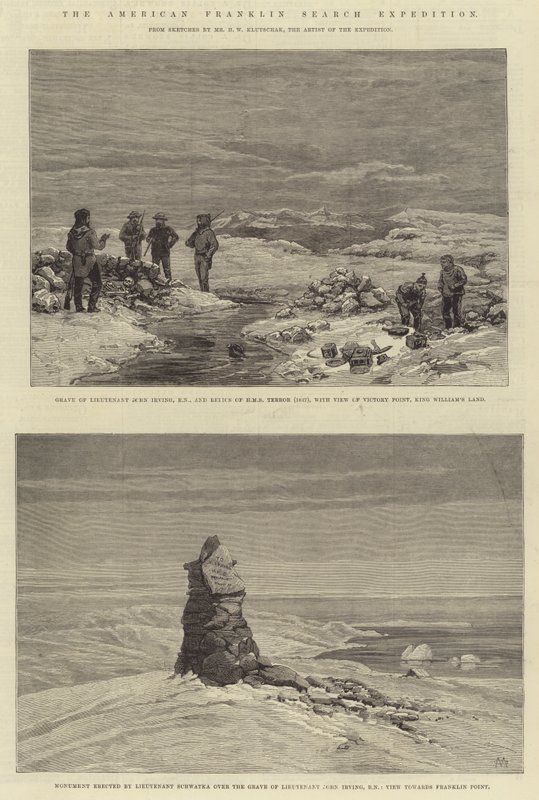The American Franklin Search Expedition by Charles Auguste Loye
