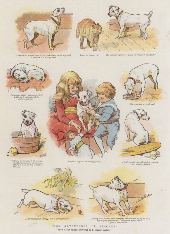 The Adventures of Pincher by Charles Burton