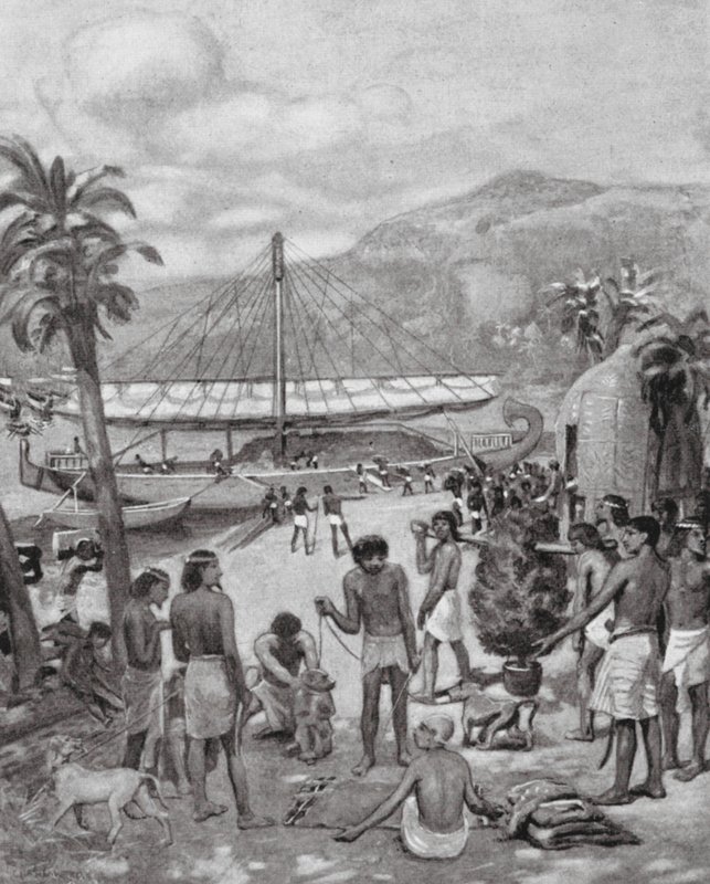 Early Trading in Egypt by Charles Daniel Ward