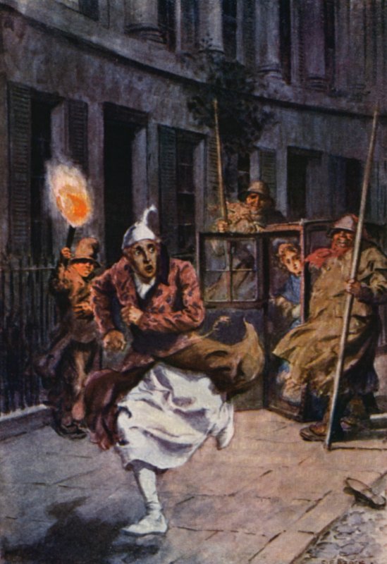 Illustration for The Pickwick Papers by Charles Dickens by Charles Edmund (after) Brock
