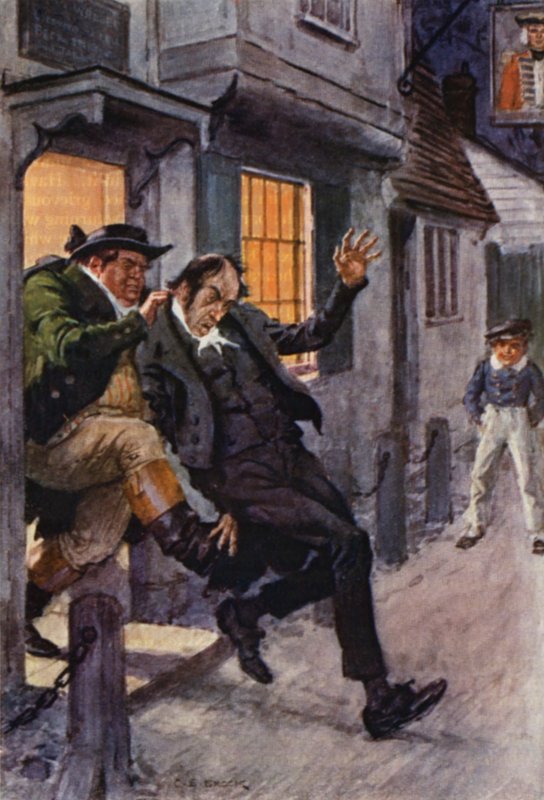 Illustration for The Pickwick Papers by Charles Dickens by Charles Edmund (after) Brock