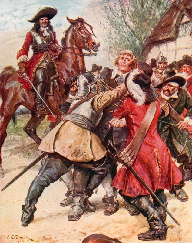 Before I Could Think of Resistance, Stout Ropes Were Flung Around Me by Charles Edmund Brock