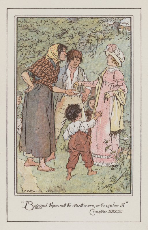 Illustration for Emma by Jane Austen by Charles Edmund Brock