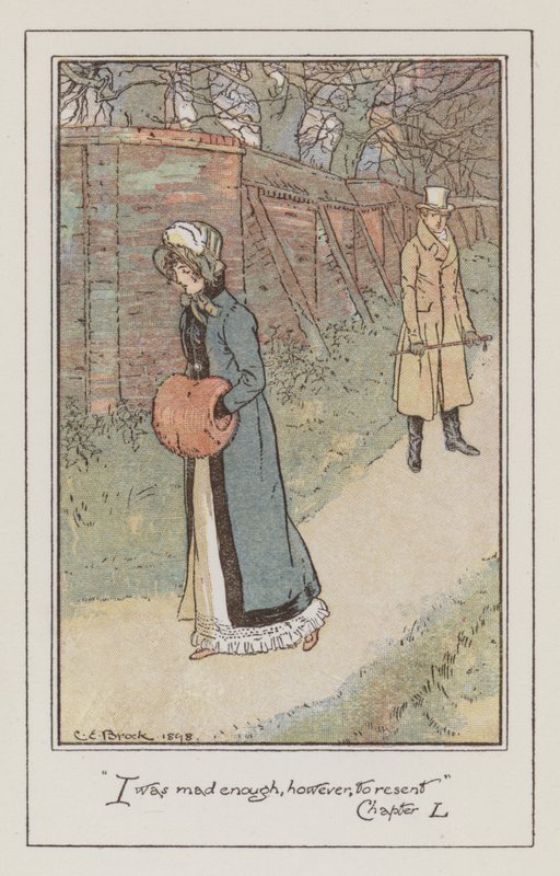 Illustration for Emma by Jane Austen by Charles Edmund Brock