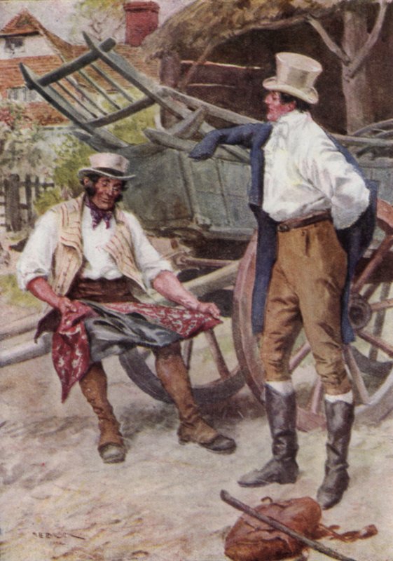 Illustration for The Broad Highway a Romance of Kent by Charles Edmund Brock
