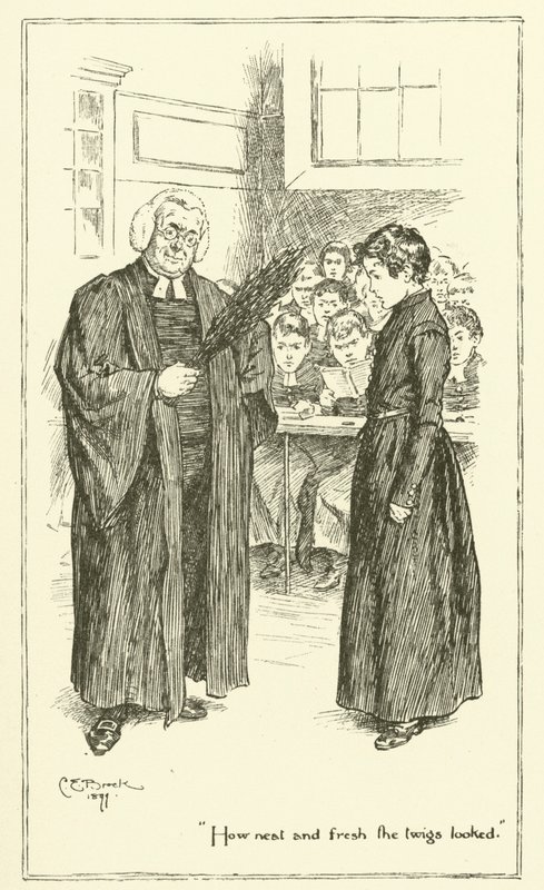 Illustration for The Essays of Elia by Charles Lamb by Charles Edmund Brock