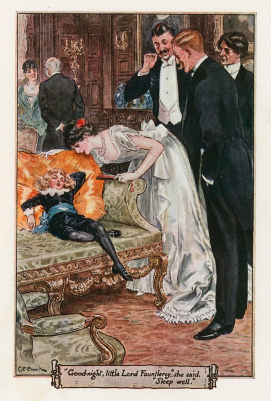 Little Lord Fauntleroy by Frances Hodgson Burnett by Charles Edmund Brock