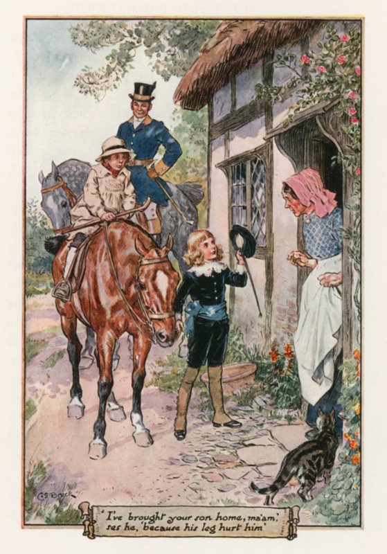 Little Lord Fauntleroy by Frances Hodgson Burnett by Charles Edmund Brock