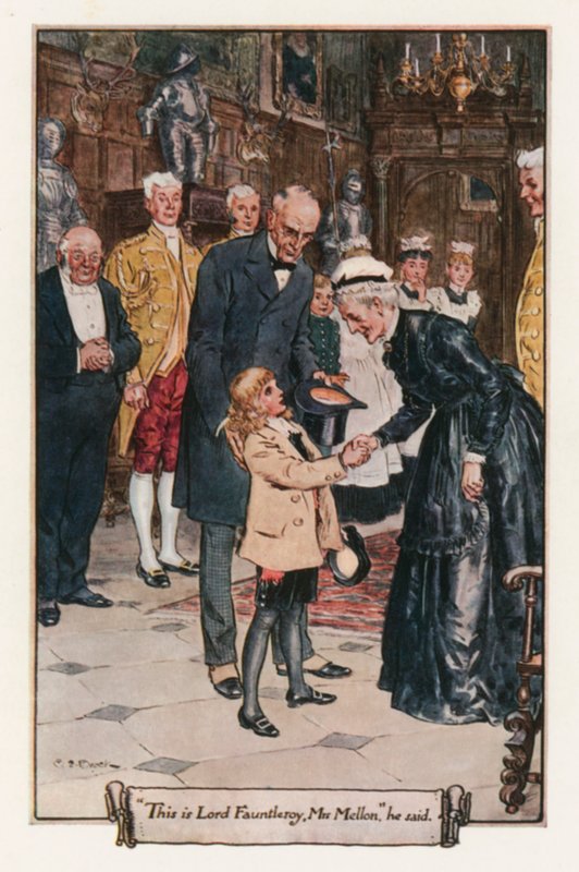 Little Lord Fauntleroy by Frances Hodgson Burnett by Charles Edmund Brock