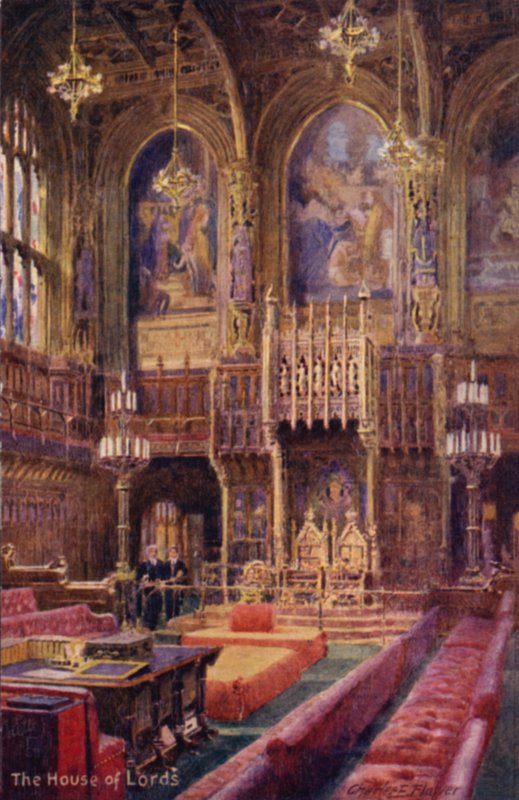 House of Lords by Charles Edwin Flower