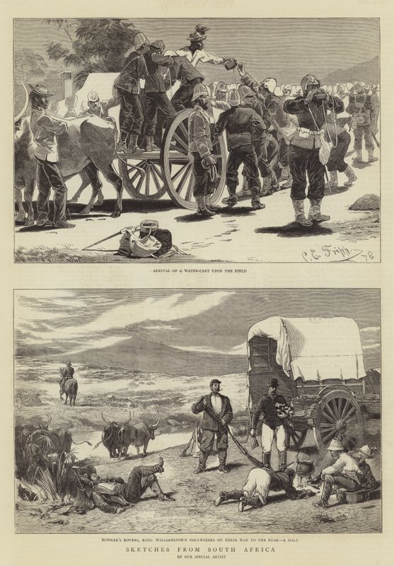Sketches from South Africa by Charles Edwin Fripp