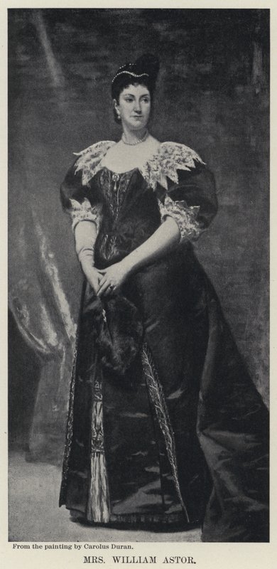 Mrs William Astor by Charles Emile Auguste Carolus Duran