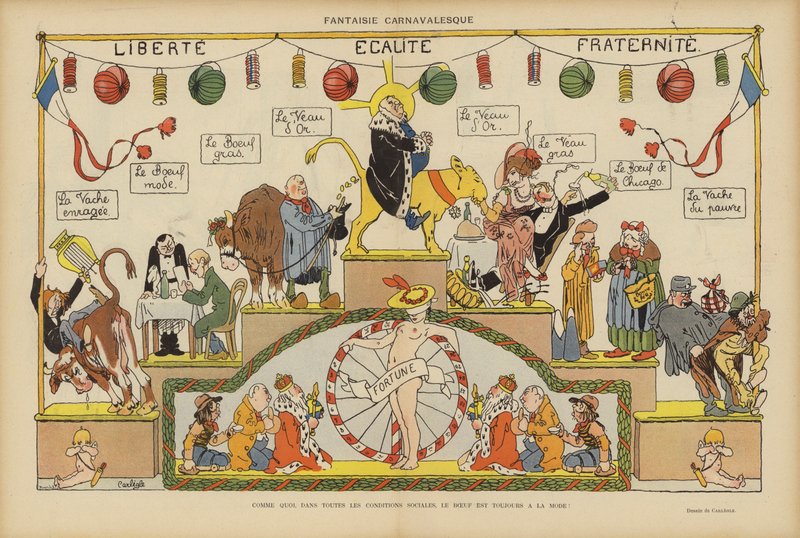 Illustration for Le Rire by Charles Emile Egli