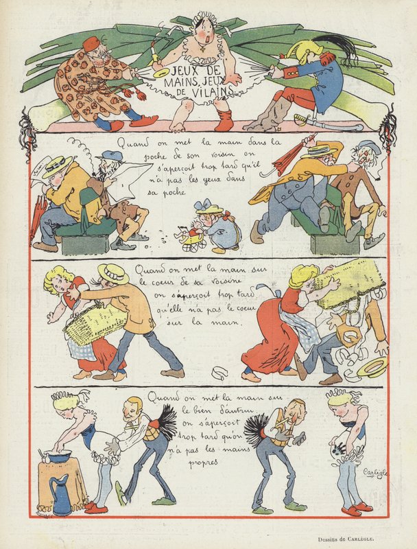 Illustration for Le Rire by Charles Emile Egli