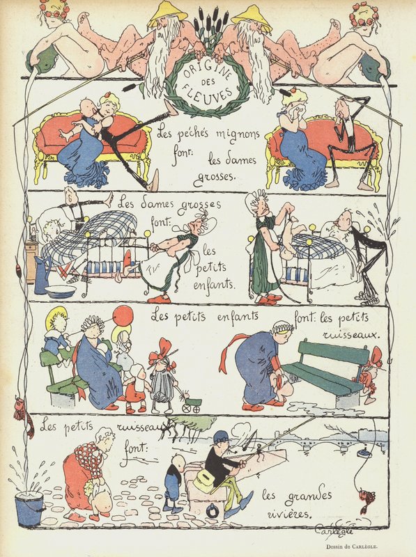 Illustration for Le Rire by Charles Emile Egli