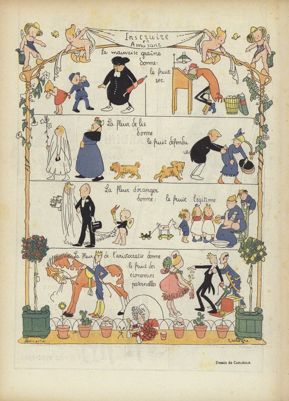 Illustration for Le Rire by Charles Emile Egli