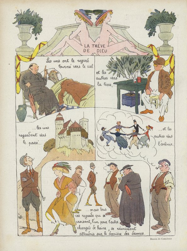 Illustration for Le Rire by Charles Emile Egli