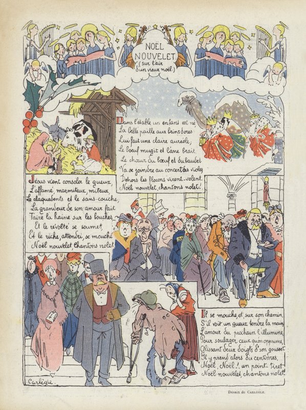 Illustration for Le Rire by Charles Emile Egli