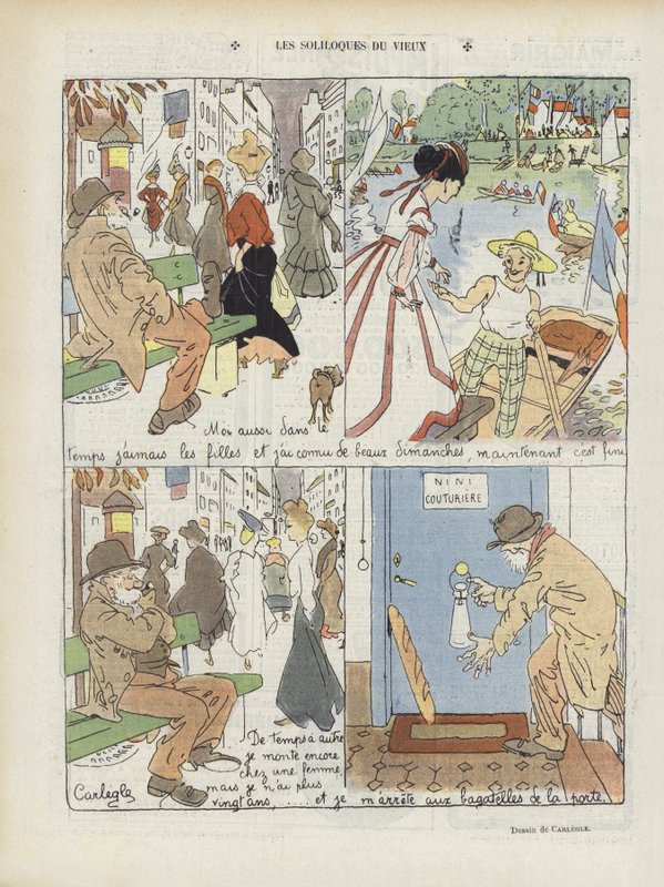 Illustration for Le Rire by Charles Emile Egli