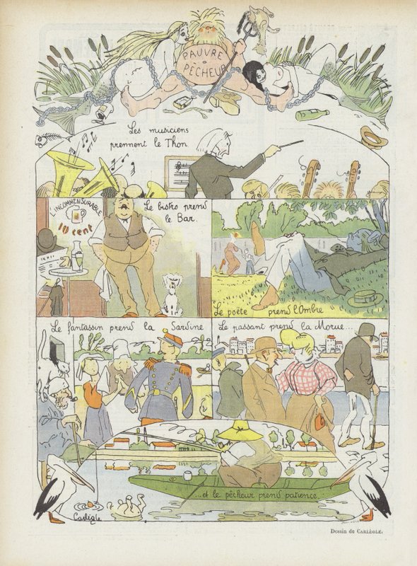 Illustration for Le Rire by Charles Emile Egli