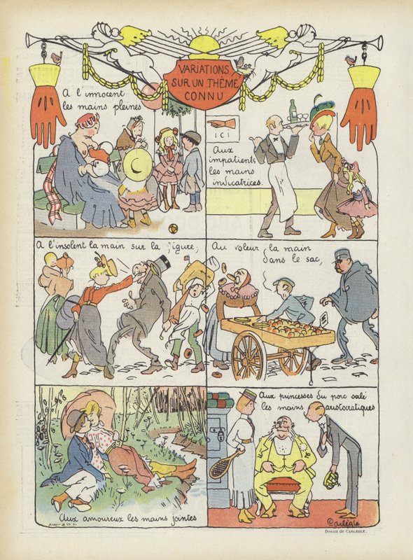 Illustration for Le Rire by Charles Emile Egli