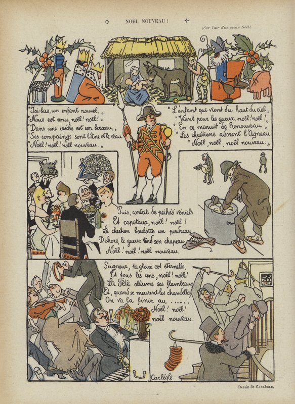 Illustration for Le Rire by Charles Emile Egli