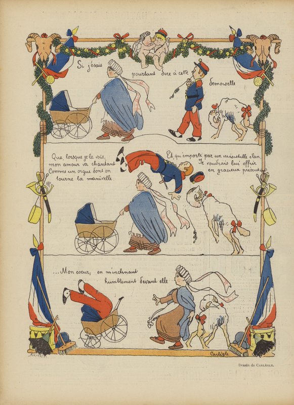 Illustration for Le Rire by Charles Emile Egli