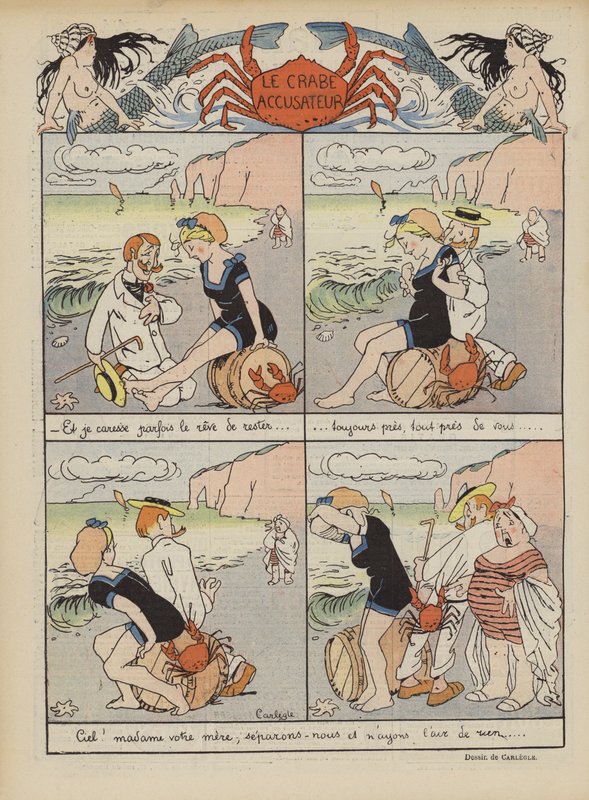 Illustration for Le Rire by Charles Emile Egli