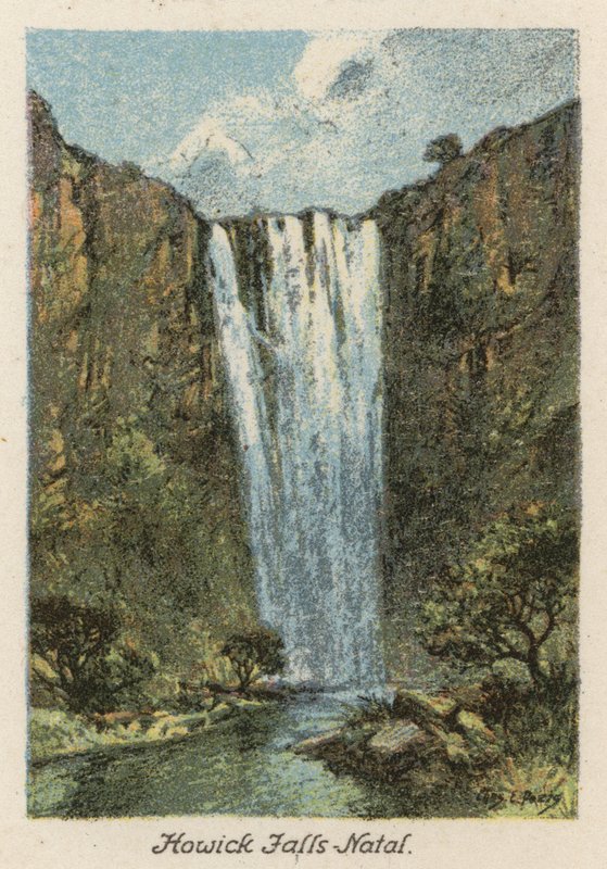 South Africa: Howick Falls, Natal by Charles Ernest Peers