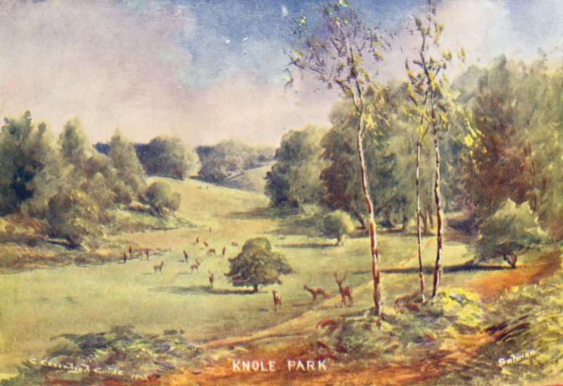 Knole House: Gland in the Park by Charles Essenhigh Corke