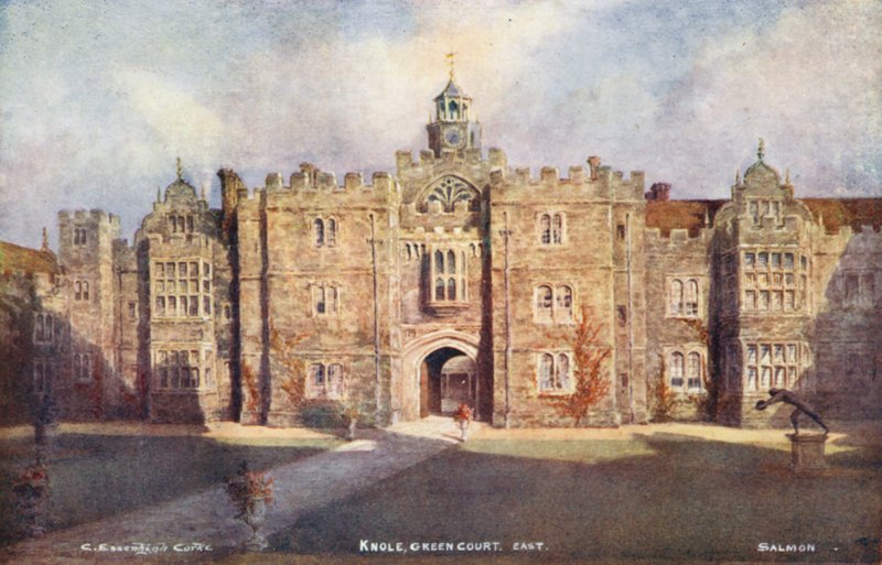 Knole House: Green Court, East by Charles Essenhigh Corke