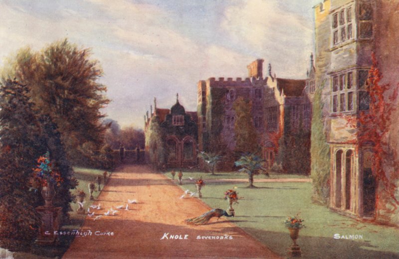 Knole House: South Front, Facing West by Charles Essenhigh Corke
