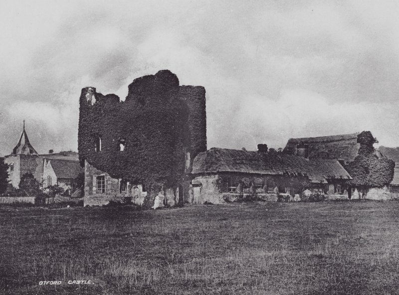 Otford Castle by Charles Essenhigh Corke