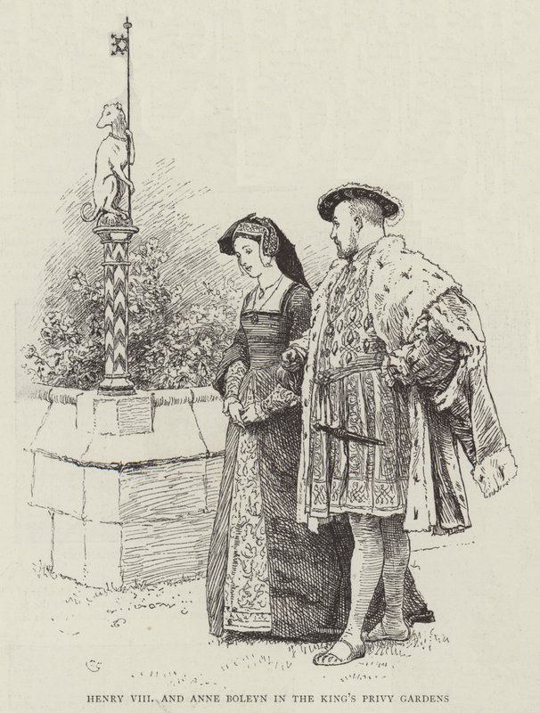 Henry VIII and Anne Boleyn in the King